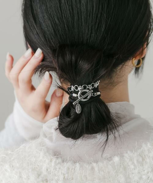 SMELLY / スメリー ヘアゴム・シュシュ | マンテルチェーン2セットヘアポニー | 詳細1