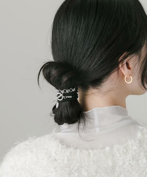SMELLY / スメリー ヘアゴム・シュシュ | マンテルチェーン2セットヘアポニー | 詳細4