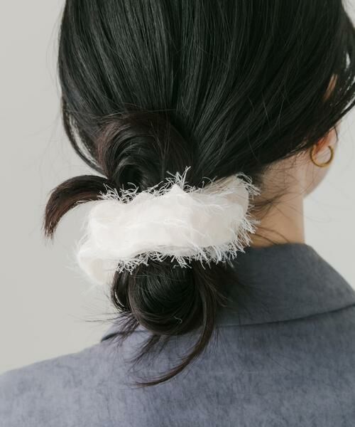 SMELLY / スメリー ヘアゴム・シュシュ | シアーフリンジシュシュ | 詳細1