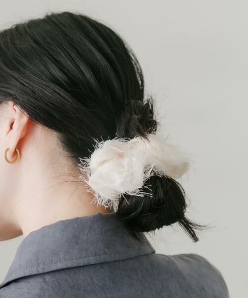 SMELLY / スメリー ヘアゴム・シュシュ | シアーフリンジシュシュ | 詳細6