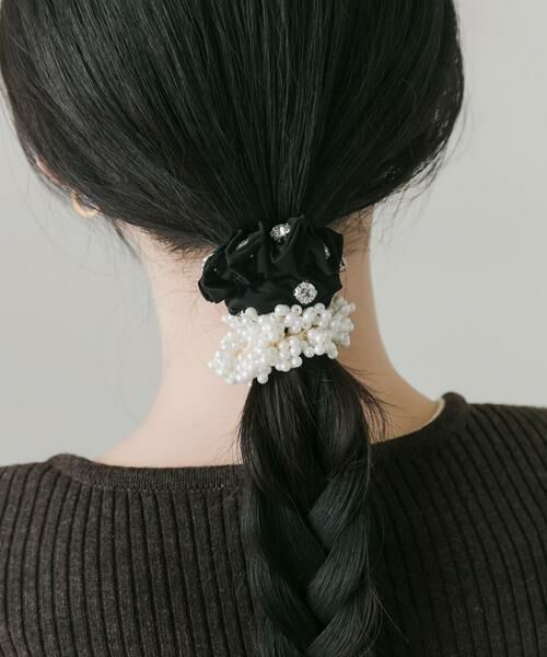 SMELLY / スメリー ヘアゴム・シュシュ | パールビジュー2セットヘアゴム | 詳細2