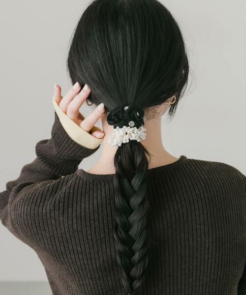 SMELLY / スメリー ヘアゴム・シュシュ | パールビジュー2セットヘアゴム | 詳細5