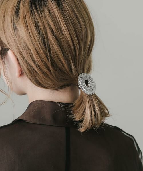 SMELLY / スメリー ヘアゴム・シュシュ | オーバルコンチョヘアカフ | 詳細3