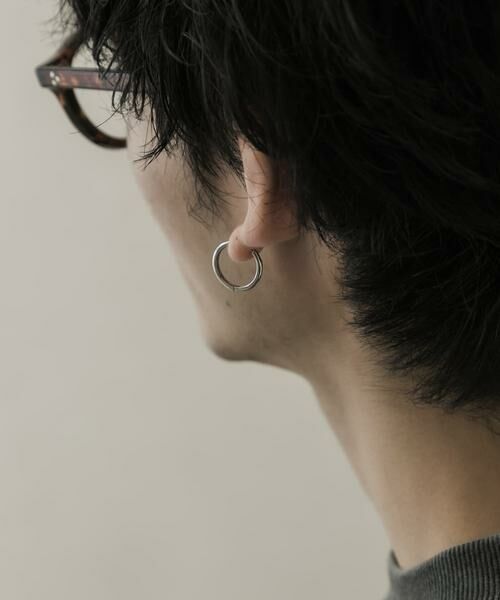 SMELLY / スメリー ピアス・イヤリング | 17mmフープピアス | 詳細2