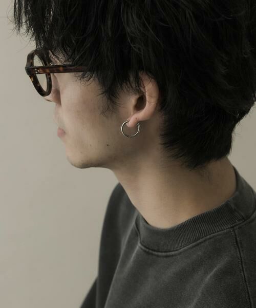 SMELLY / スメリー ピアス・イヤリング | 17mmフープピアス | 詳細3
