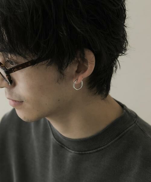 SMELLY / スメリー ピアス・イヤリング | 17mmフープピアス | 詳細4