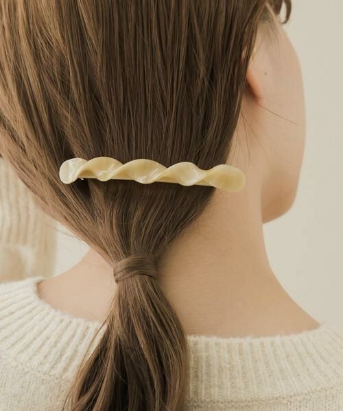 SMELLY / スメリー カチューシャ・カチューム・その他 | ツイストバージュシバレッタ（ベージュ）