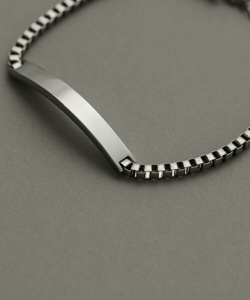 SMELLY / スメリー ブレスレット・バングル | ステンレスボックスチェーンブレスレット | 詳細1
