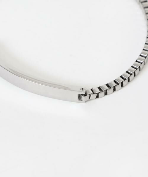 SMELLY / スメリー ブレスレット・バングル | ステンレスボックスチェーンブレスレット | 詳細4