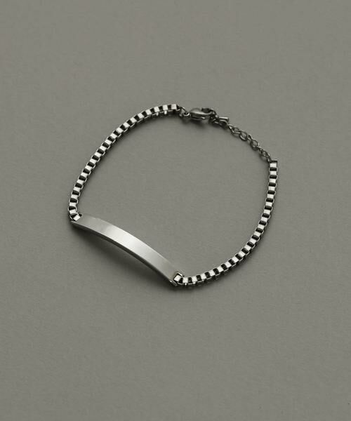SMELLY / スメリー ブレスレット・バングル | ステンレスボックスチェーンブレスレット（シルバー）