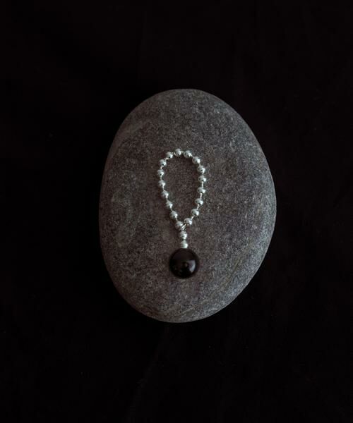 SMELLY / スメリー リング | SMELLY so’　onyx ball chain ring | 詳細7