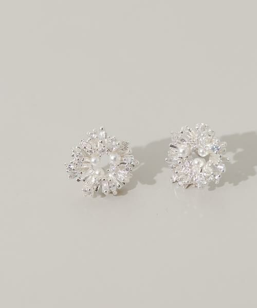 SMELLY / スメリー ピアス・イヤリング | スパークルビジューパールピアス | 詳細1