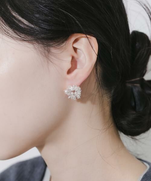 SMELLY / スメリー ピアス・イヤリング | スパークルビジューパールピアス | 詳細2