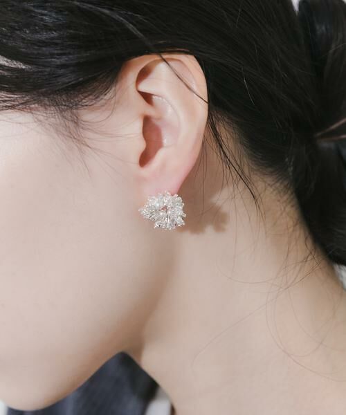 SMELLY / スメリー ピアス・イヤリング | スパークルビジューパールピアス | 詳細3