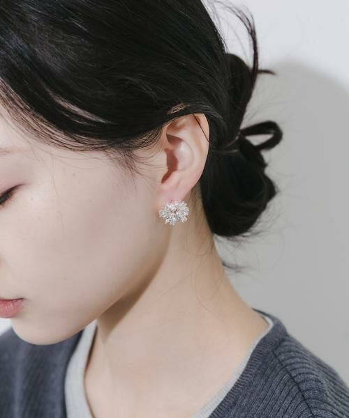 SMELLY / スメリー ピアス・イヤリング | スパークルビジューパールピアス | 詳細4