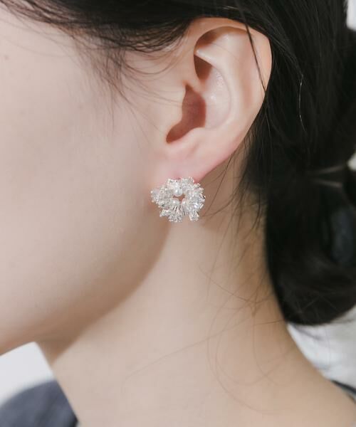 SMELLY / スメリー ピアス・イヤリング | スパークルビジューパールピアス | 詳細5