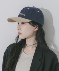 SMELLY / スメリー キャップ | weekendバイカラーキャップ