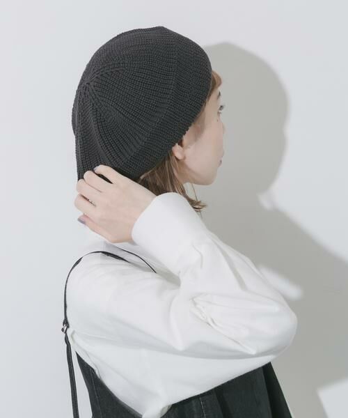 SMELLY / スメリー ハンチング・キャスケット・ベレー帽 | リブニットベレー | 詳細4