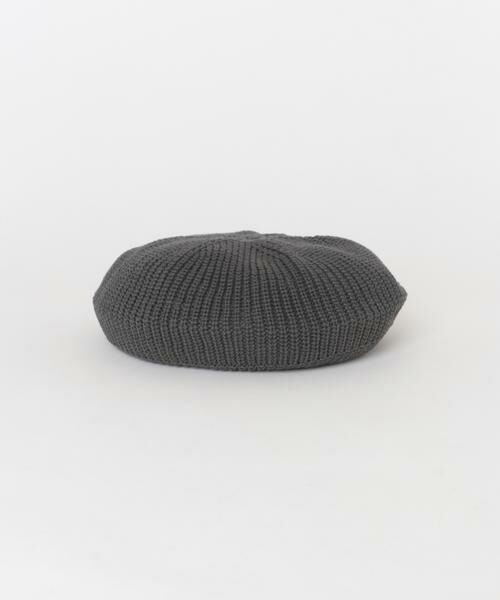 SMELLY / スメリー ハンチング・キャスケット・ベレー帽 | リブニットベレー | 詳細6
