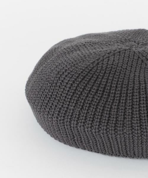 SMELLY / スメリー ハンチング・キャスケット・ベレー帽 | リブニットベレー | 詳細7