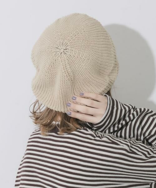 SMELLY / スメリー ハンチング・キャスケット・ベレー帽 | リブニットベレー | 詳細11