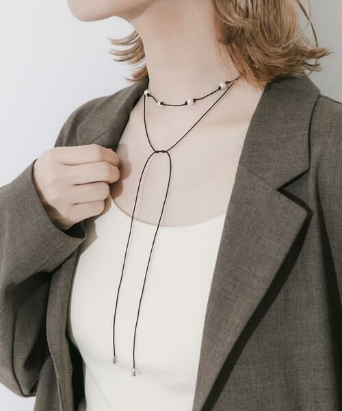 SMELLY / スメリー ネックレス・ペンダント・チョーカー | パールコードチョーカーネックレス | 詳細3