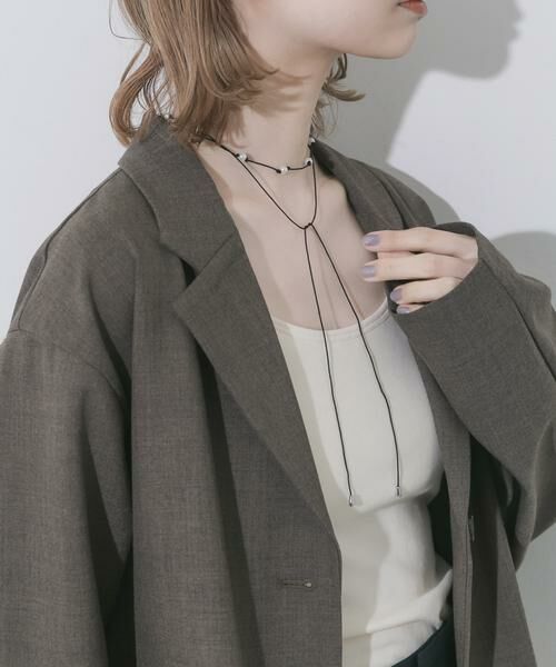 SMELLY / スメリー ネックレス・ペンダント・チョーカー | パールコードチョーカーネックレス | 詳細5