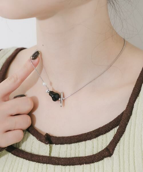SMELLY / スメリー ネックレス・ペンダント・チョーカー | モチーフトップスライドネックレス（シルバー系その他）