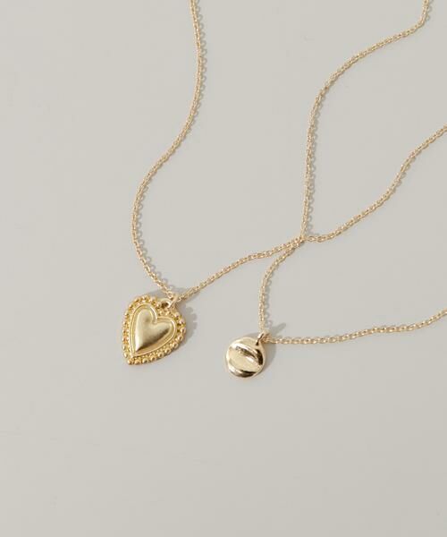 SMELLY / スメリー ネックレス・ペンダント・チョーカー | ハートコンチョ2セットネックレス | 詳細1
