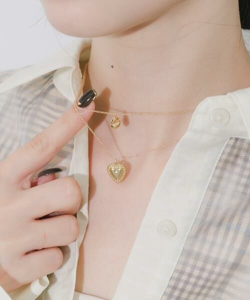 SMELLY / スメリー ネックレス・ペンダント・チョーカー | ハートコンチョ2セットネックレス | 詳細3