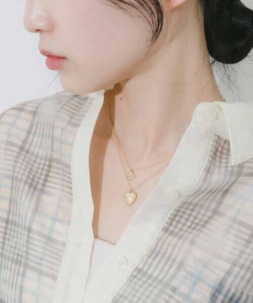 SMELLY / スメリー ネックレス・ペンダント・チョーカー | ハートコンチョ2セットネックレス | 詳細5