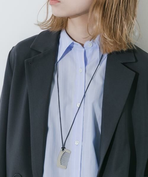 SMELLY / スメリー ネックレス・ペンダント・チョーカー | メタルコームコードネックレス | 詳細1