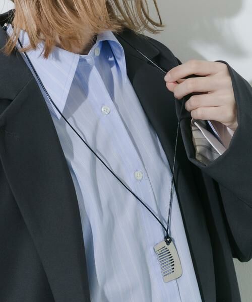 SMELLY / スメリー ネックレス・ペンダント・チョーカー | メタルコームコードネックレス | 詳細2