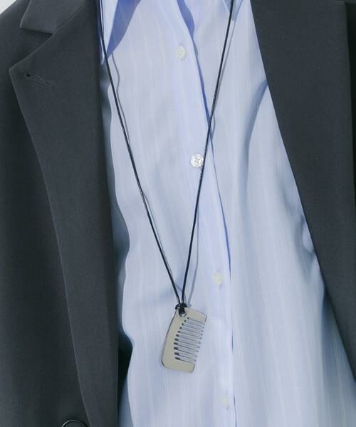 SMELLY / スメリー ネックレス・ペンダント・チョーカー | メタルコームコードネックレス | 詳細4