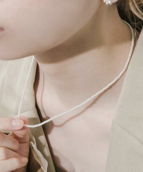 SMELLY / スメリー ネックレス・ペンダント・チョーカー | ステンレスパールネックレス | 詳細1