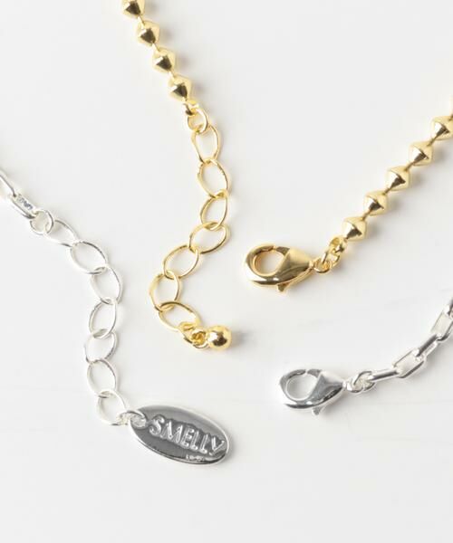 SMELLY / スメリー ネックレス・ペンダント・チョーカー | コンビカラーチェーン2セットネックレス | 詳細9