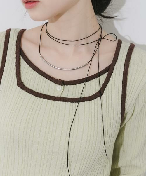 SMELLY / スメリー ネックレス・ペンダント・チョーカー | メタルロングコードチョーカー | 詳細4