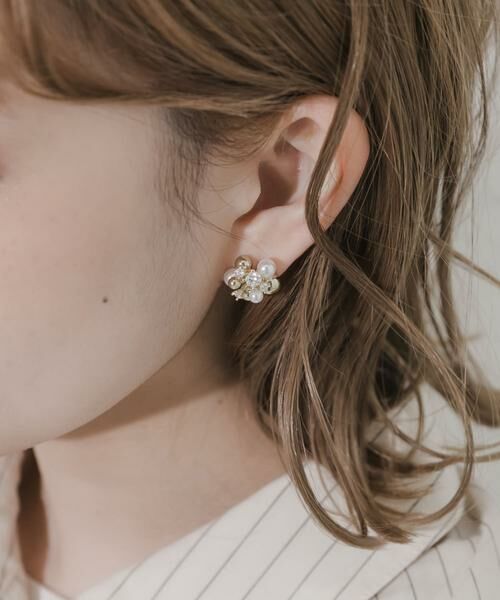 SMELLY / スメリー ピアス・イヤリング | パールビジューピアス | 詳細3