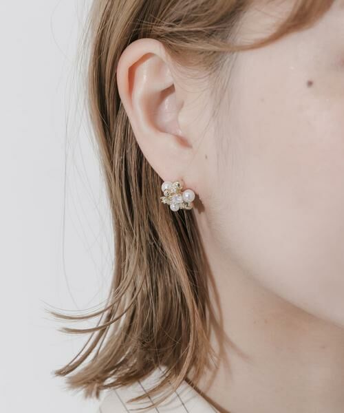 SMELLY / スメリー ピアス・イヤリング | パールビジューピアス | 詳細4