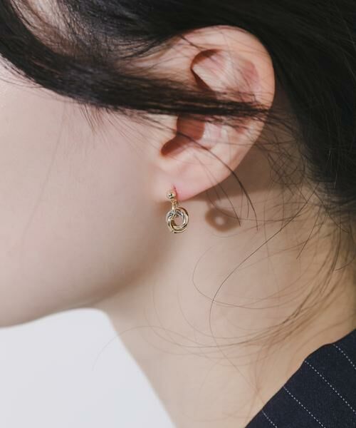 SMELLY / スメリー ピアス・イヤリング | レイヤードサークルミニピアス | 詳細2