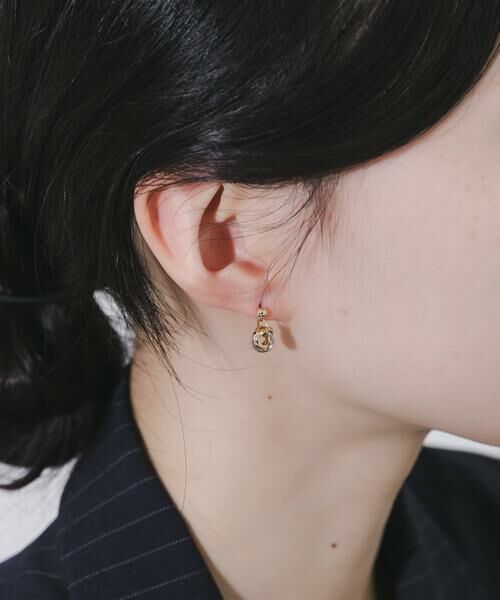 SMELLY / スメリー ピアス・イヤリング | レイヤードサークルミニピアス | 詳細3