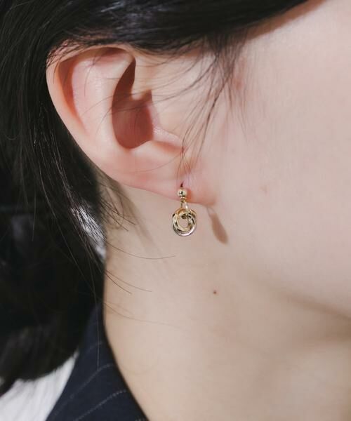 SMELLY / スメリー ピアス・イヤリング | レイヤードサークルミニピアス | 詳細5