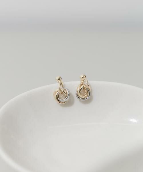 SMELLY / スメリー ピアス・イヤリング | レイヤードサークルミニピアス（ゴールド系その他）
