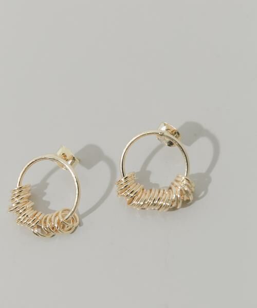 SMELLY / スメリー ピアス・イヤリング | スプリングフープピアス | 詳細1