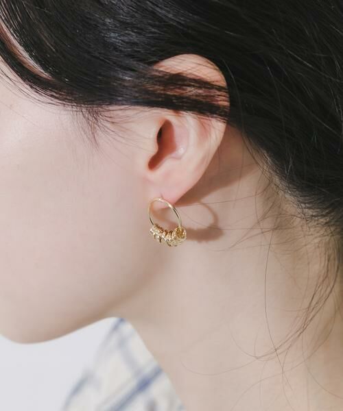 SMELLY / スメリー ピアス・イヤリング | スプリングフープピアス | 詳細4