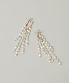 SMELLY / スメリー ピアス・イヤリング | パールフリンジピアス