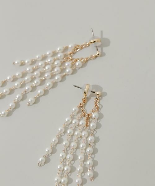 SMELLY / スメリー ピアス・イヤリング | パールフリンジピアス | 詳細2