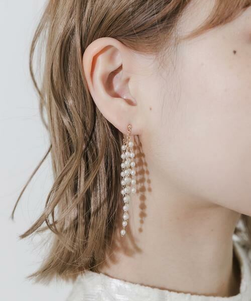 SMELLY / スメリー ピアス・イヤリング | パールフリンジピアス | 詳細6