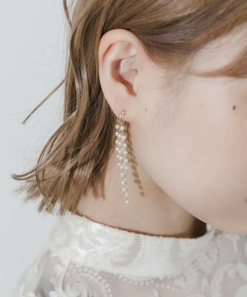 SMELLY / スメリー ピアス・イヤリング | パールフリンジピアス | 詳細7
