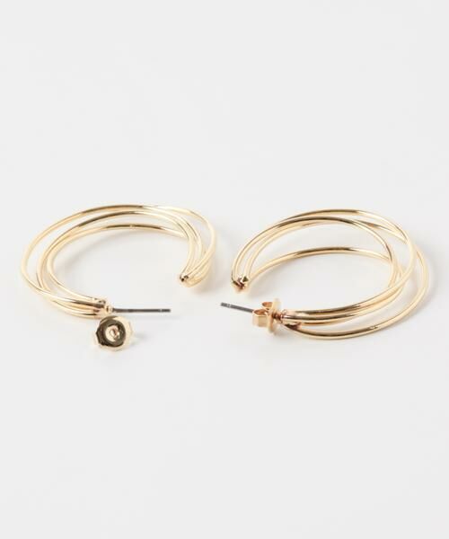 SMELLY / スメリー ピアス・イヤリング | レイヤードフープピアス | 詳細5